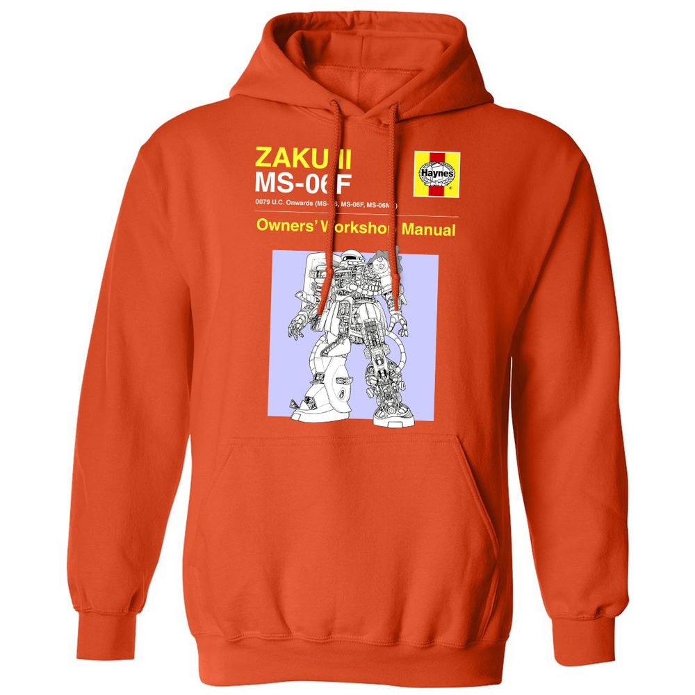 Classic Unisex Hoodie - ZQE46RCY - Orange - 10