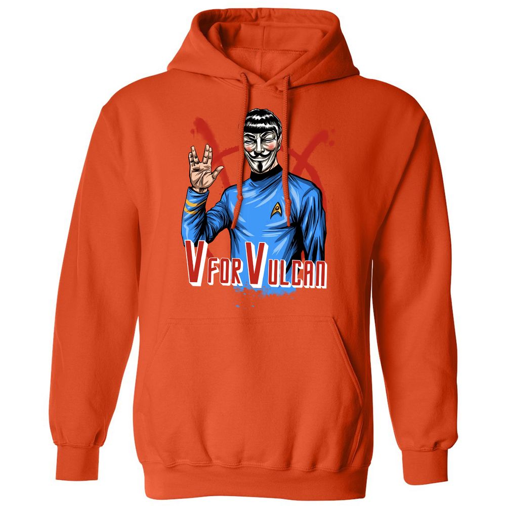 Classic Unisex Hoodie - 69LTF7QF - Orange - 10