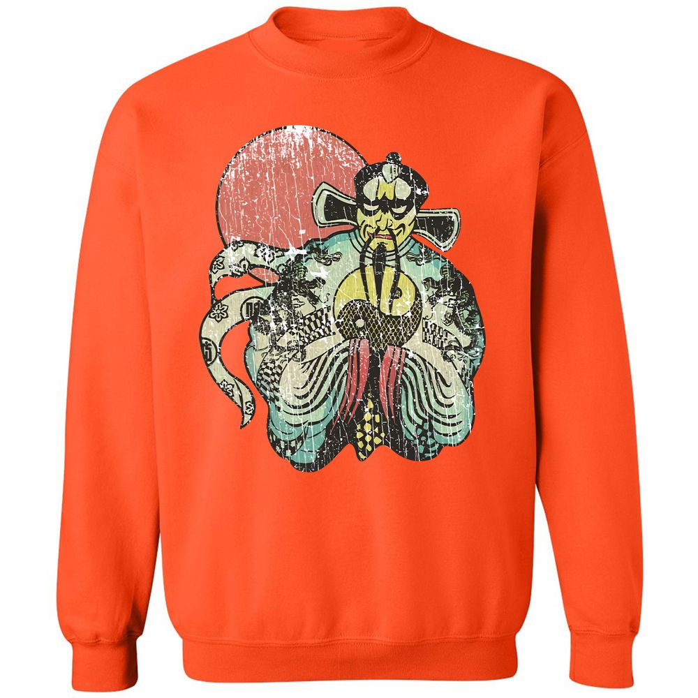 Classic Unisex Sweatshirt - MDKB25VJ - Orange - 10