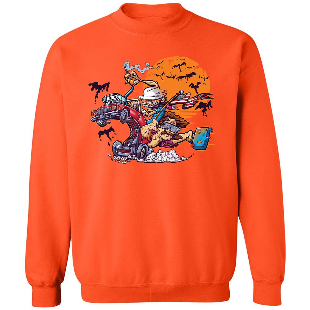 Classic Unisex Sweatshirt - N8DEQDEL - Orange - 10