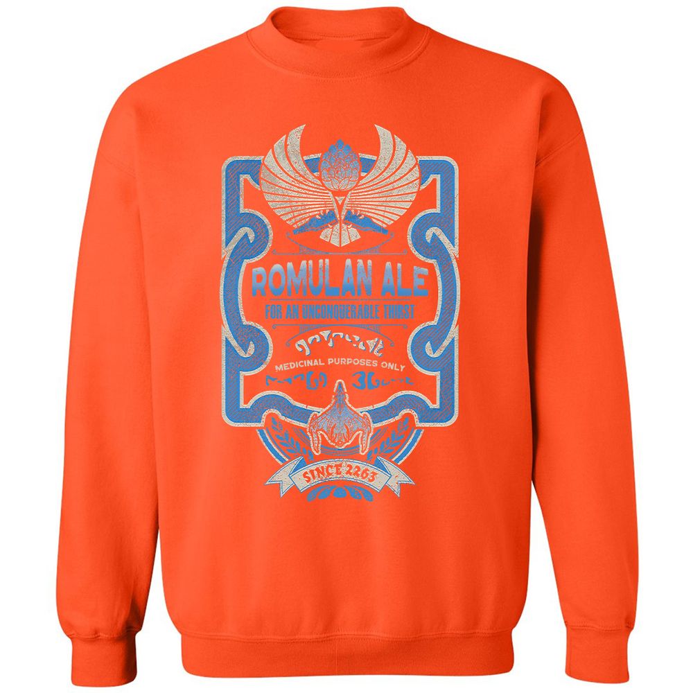 Classic Unisex Sweatshirt - PZUAWDEF - Orange - 10