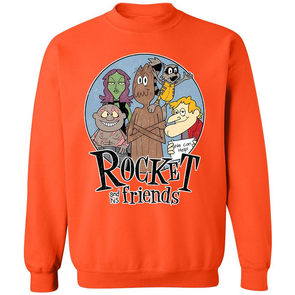 Classic Unisex Sweatshirt - G9GMBHHD - Orange - 10