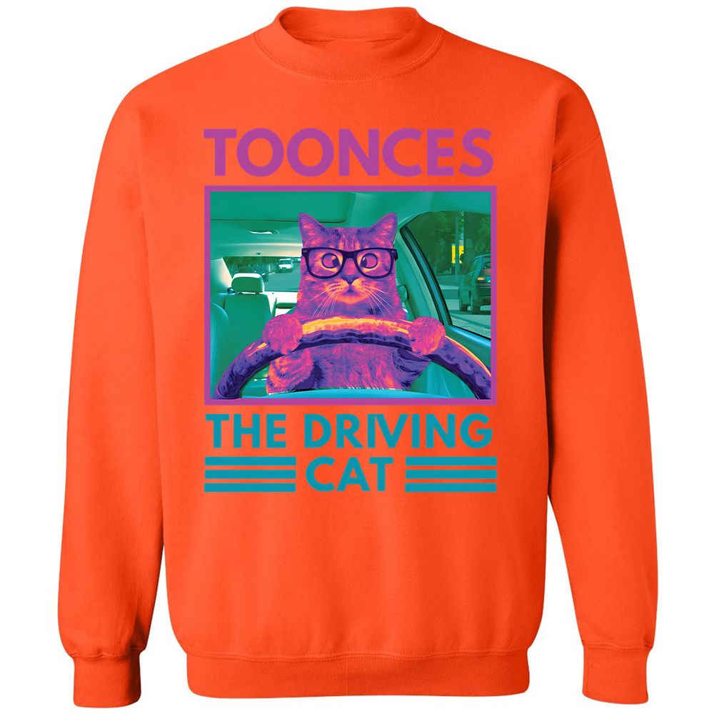 The Driving Cat - Orange - 10