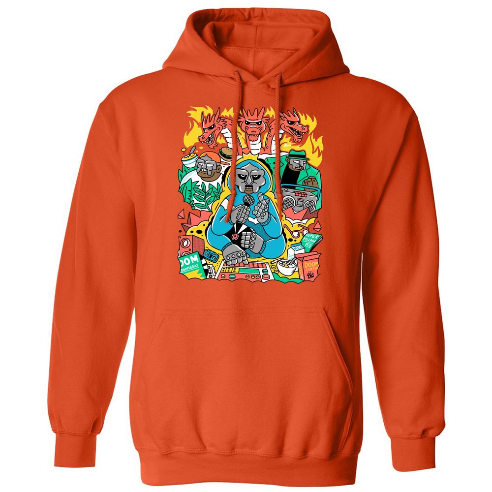 Classic Unisex Hoodie - SCJU2ZYS - Orange - 10