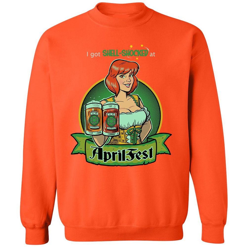 Classic Unisex Sweatshirt - 52AJMKYU - Orange - 10