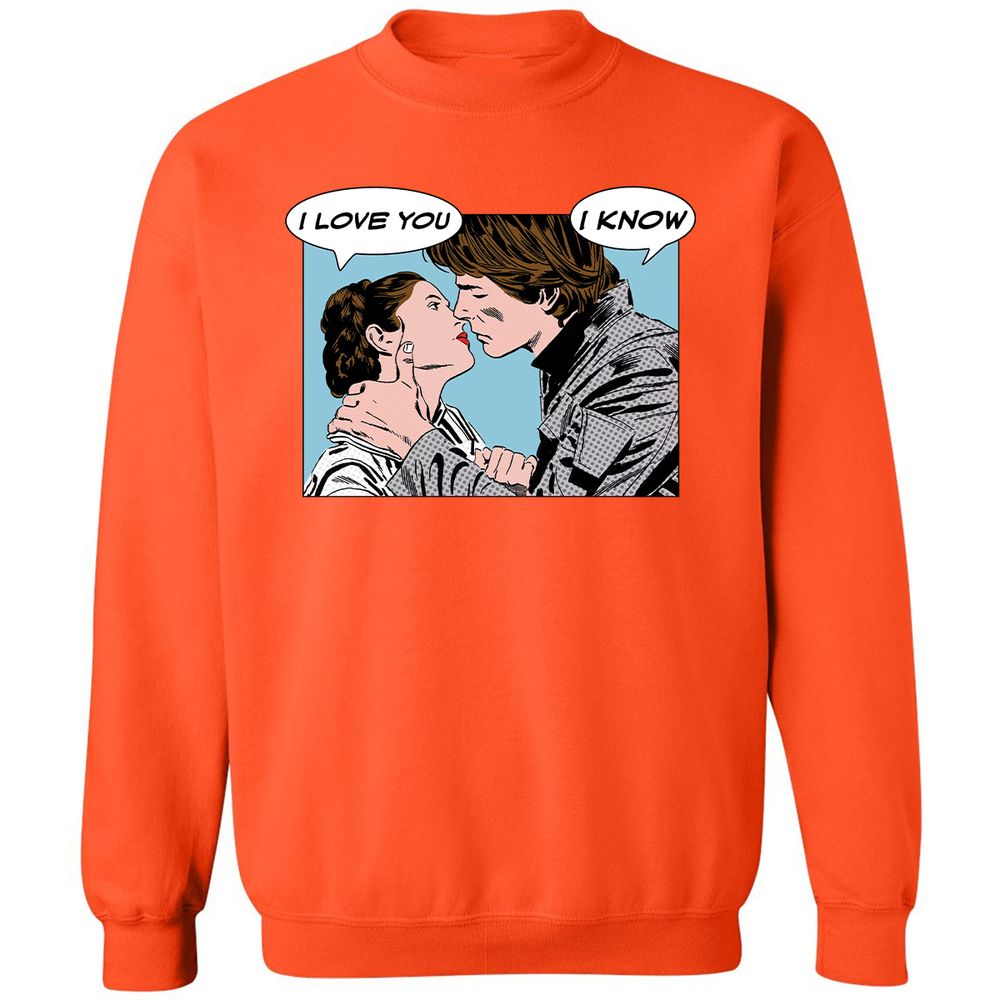 Classic Unisex Sweatshirt - F7EL4JDX - Orange - 10