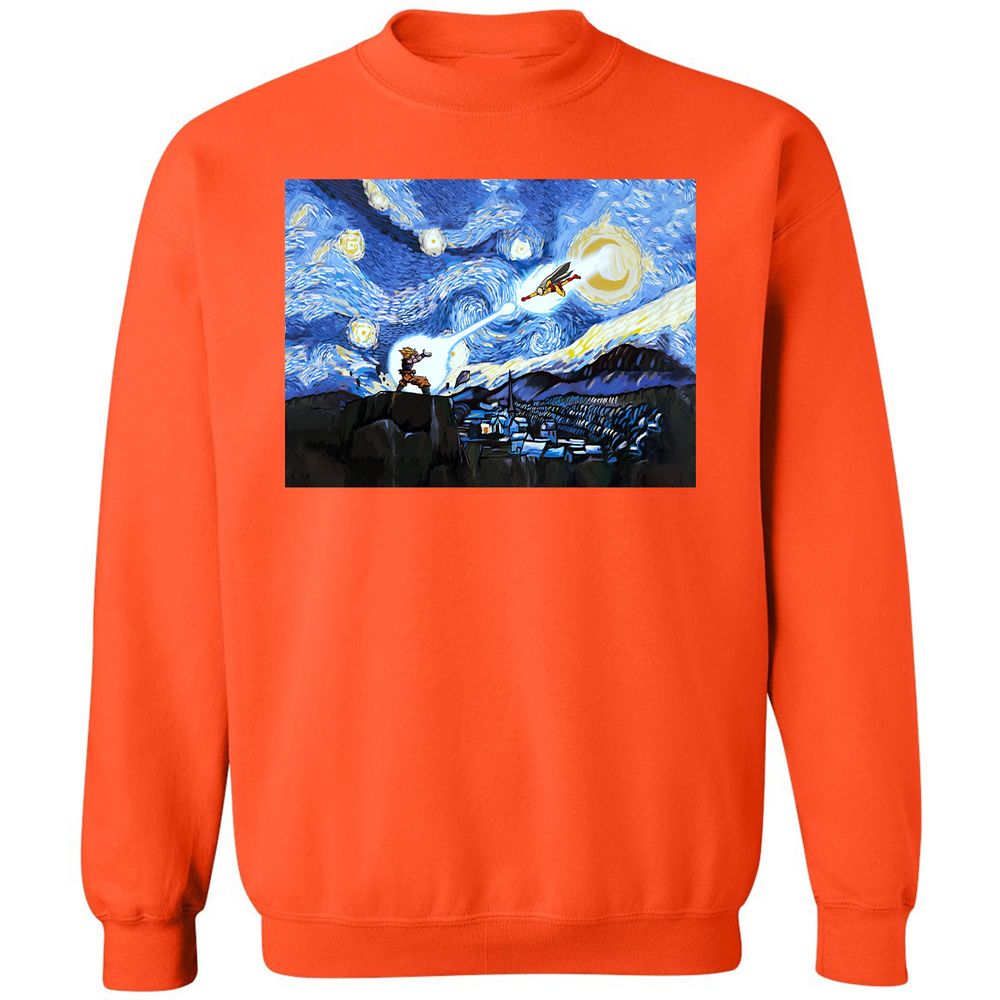 Classic Unisex Sweatshirt - 7RZG7B31 - Orange - 10