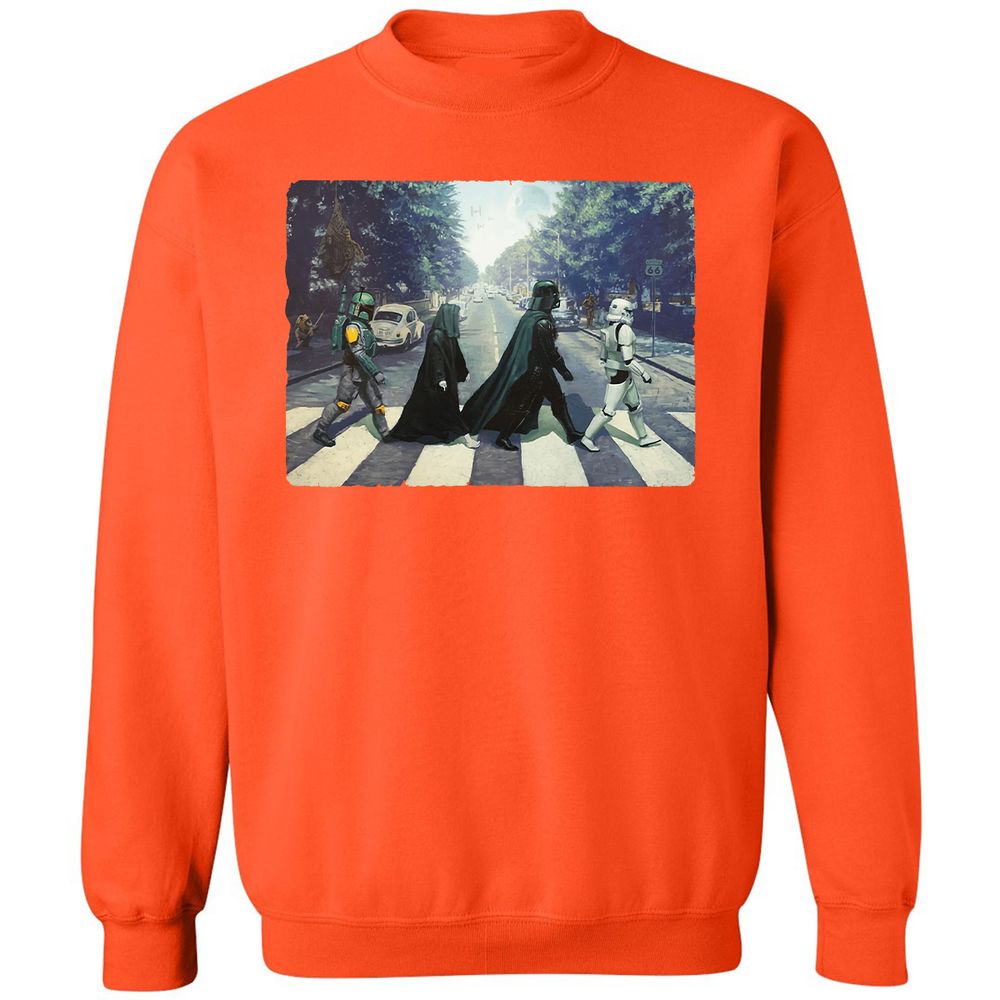 Classic Unisex Sweatshirt - BUCDTJWJ - Orange - 10
