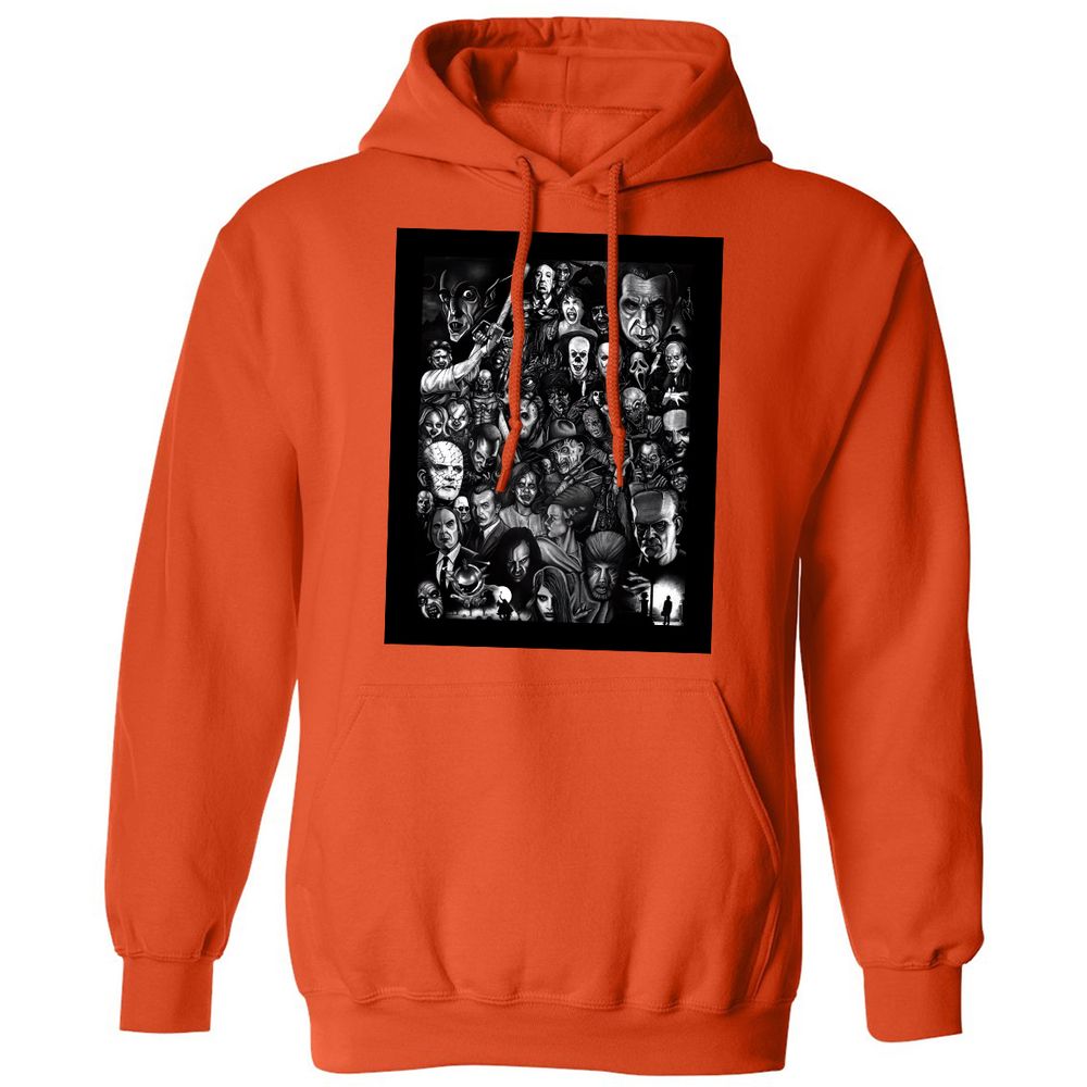 Classic Unisex Hoodie - WXSBYC6V - Orange - 10