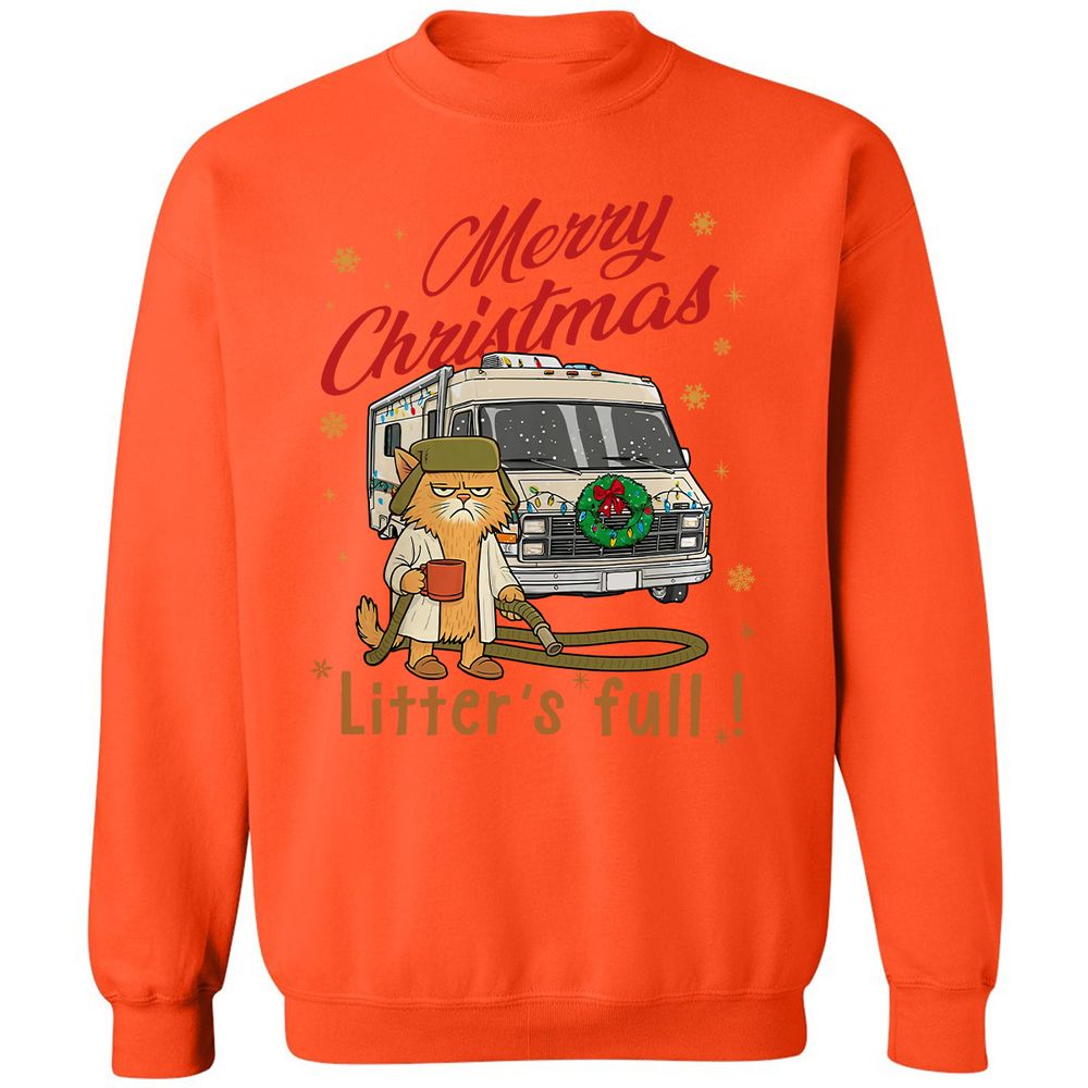 Classic Unisex Sweatshirt - 1K7Q3YTT - Orange - 10