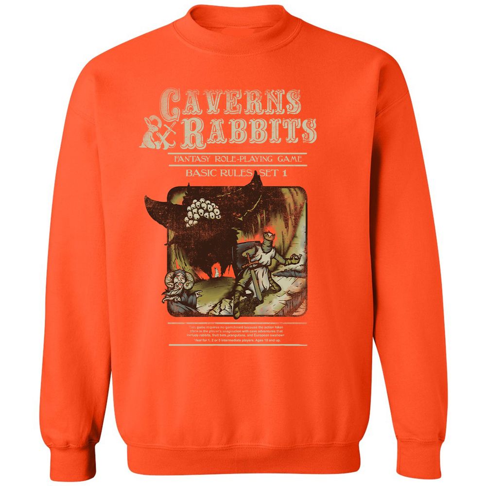 Classic Unisex Sweatshirt - ZXSBUKL4 - Orange - 10