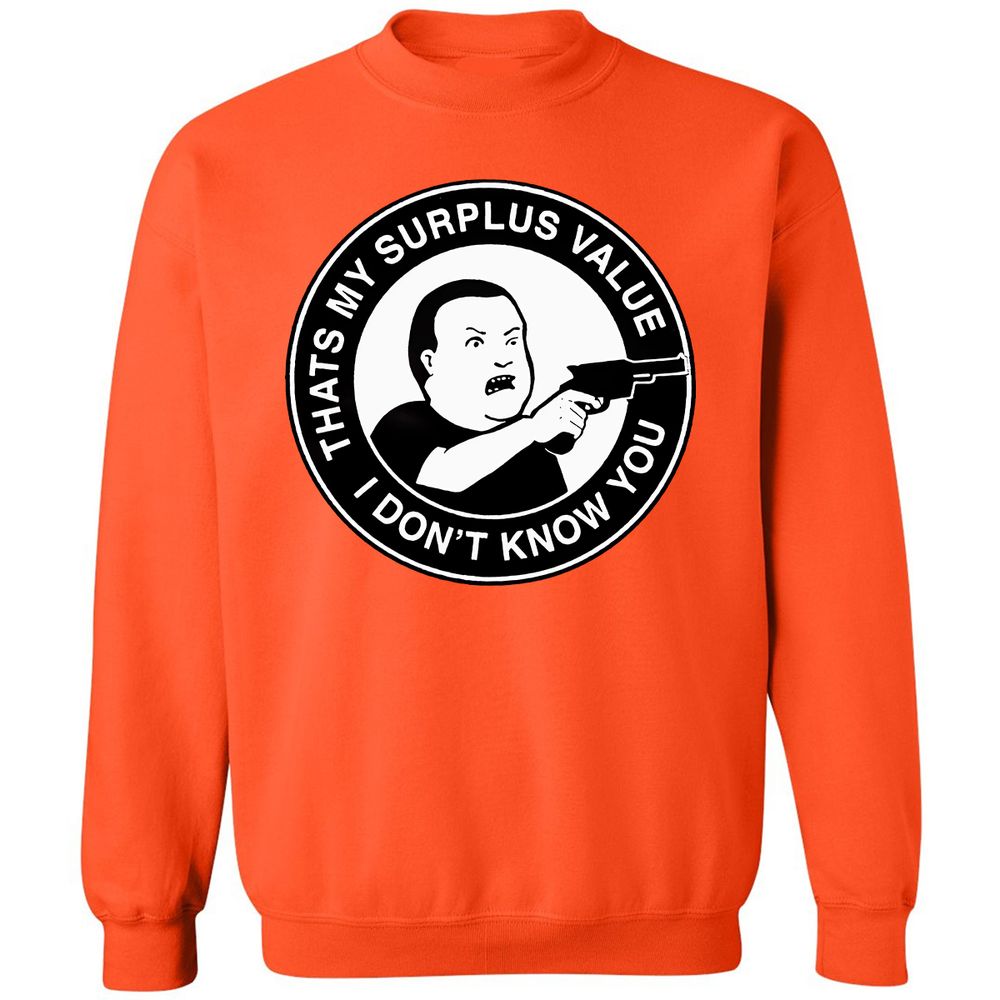 Classic Unisex Sweatshirt - 4N8V3KBL - Orange - 10