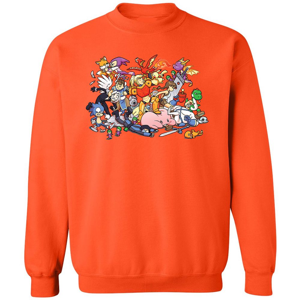 Classic Unisex Sweatshirt - 6ZGQMP5T - Orange - 10