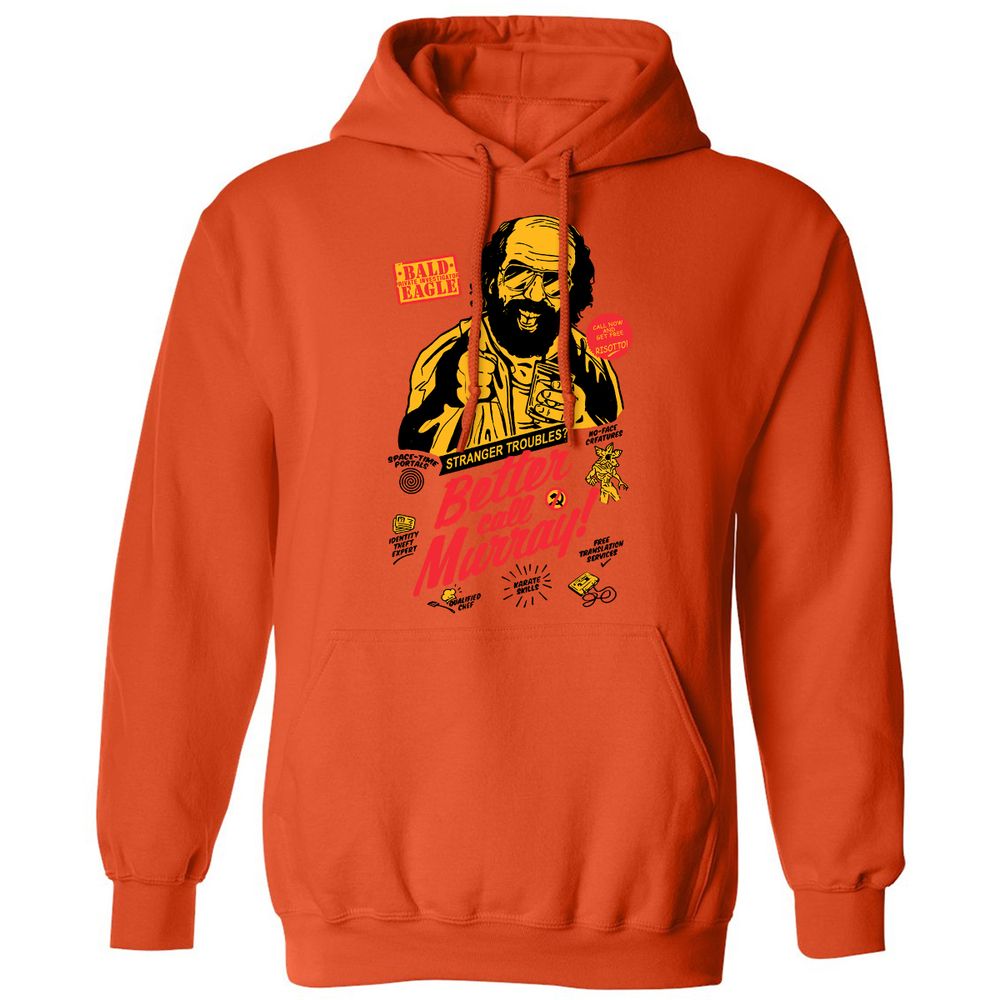 Classic Unisex Hoodie - TU8WLN1L - Orange - 10