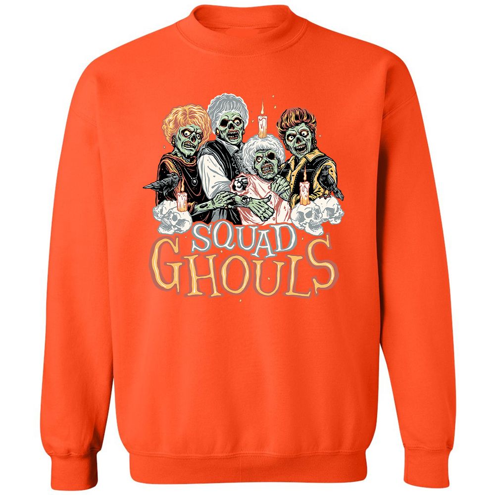 Classic Unisex Sweatshirt - C6GEQKHC - Orange - 10