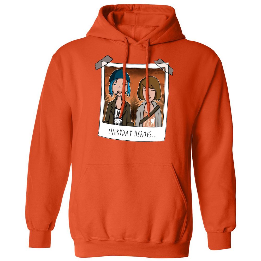Classic Unisex Hoodie - 3CA3SPGZ - Orange - 10
