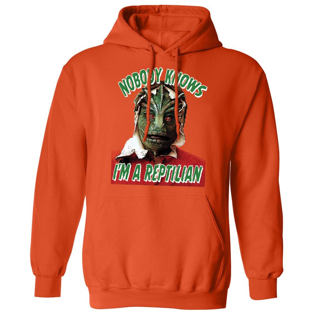 Classic Unisex Hoodie - SMMQSQTS - Orange - 10
