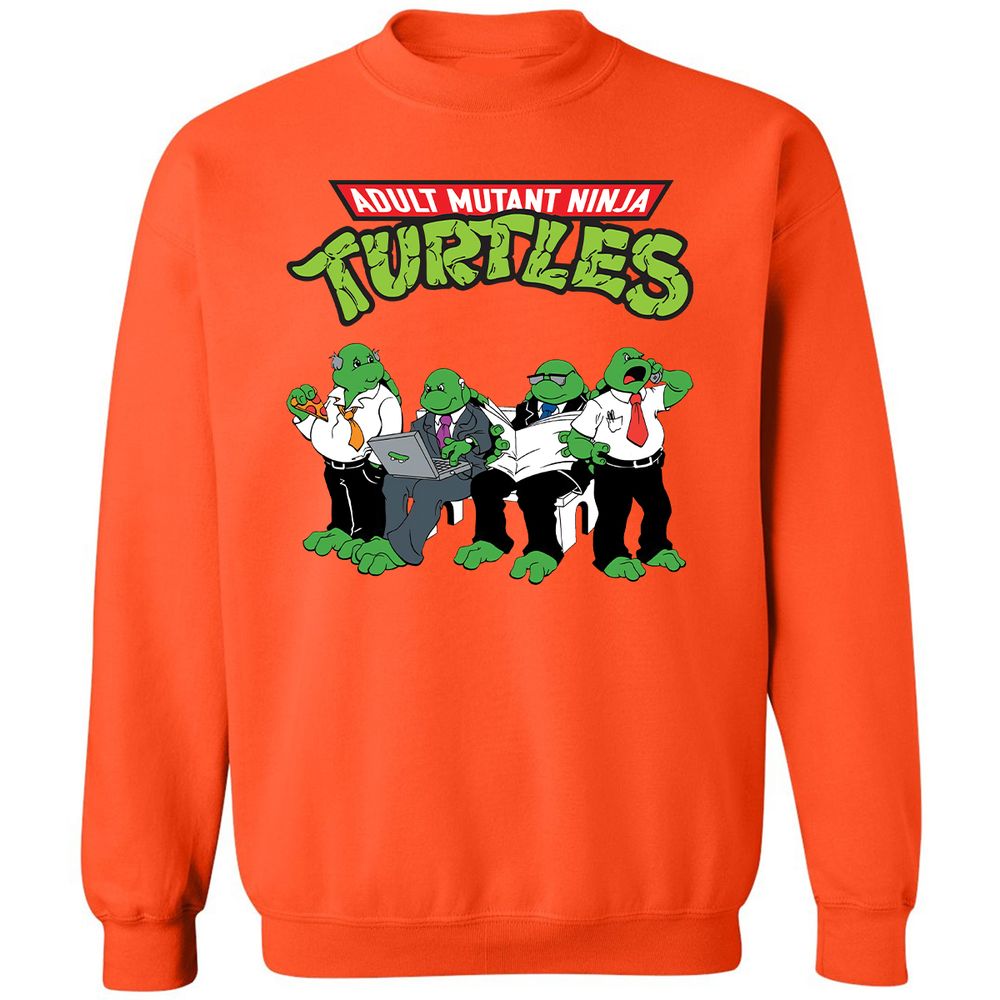 Classic Unisex Sweatshirt - SBUNH79Q - Orange - 10