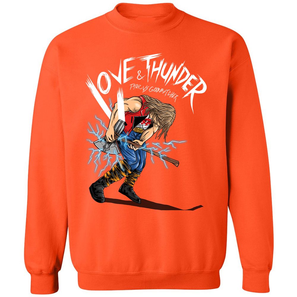 Classic Unisex Sweatshirt - QW2GNPK6 - Orange - 10