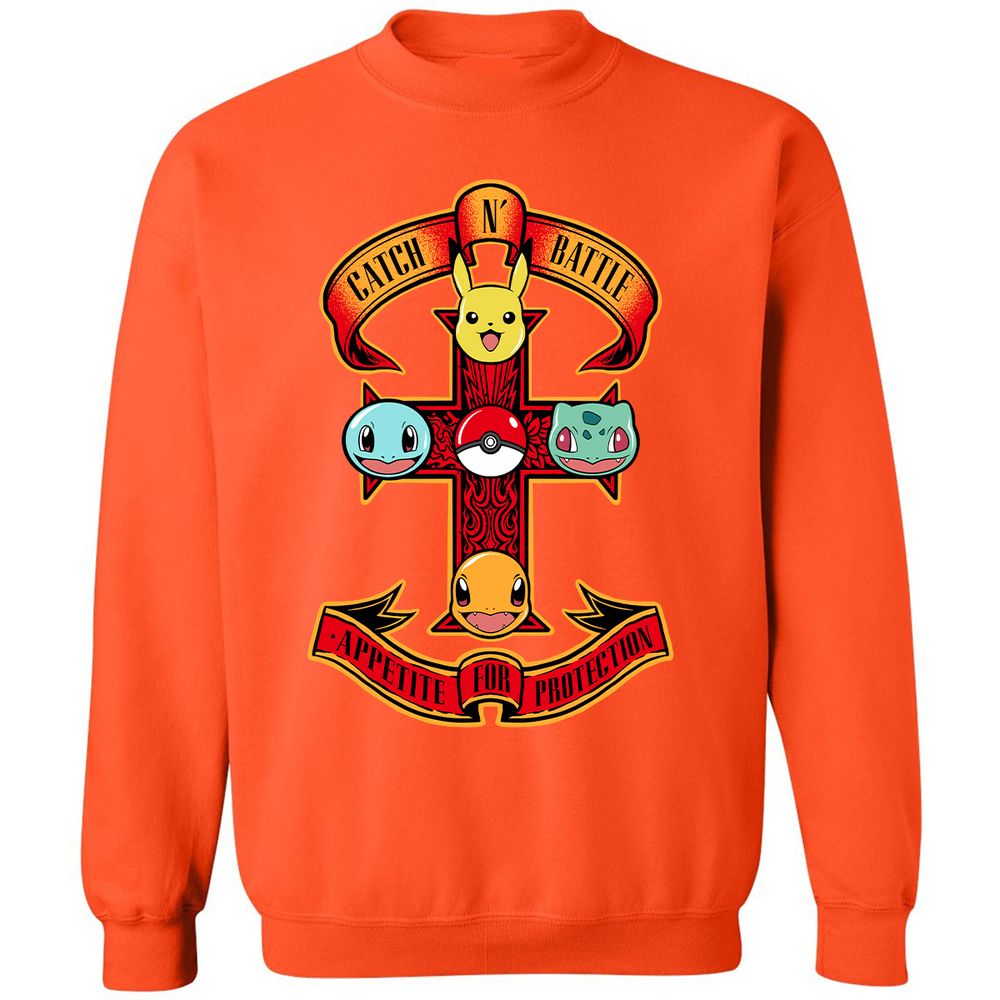 Classic Unisex Sweatshirt - X9W9XQ93 - Orange - 10
