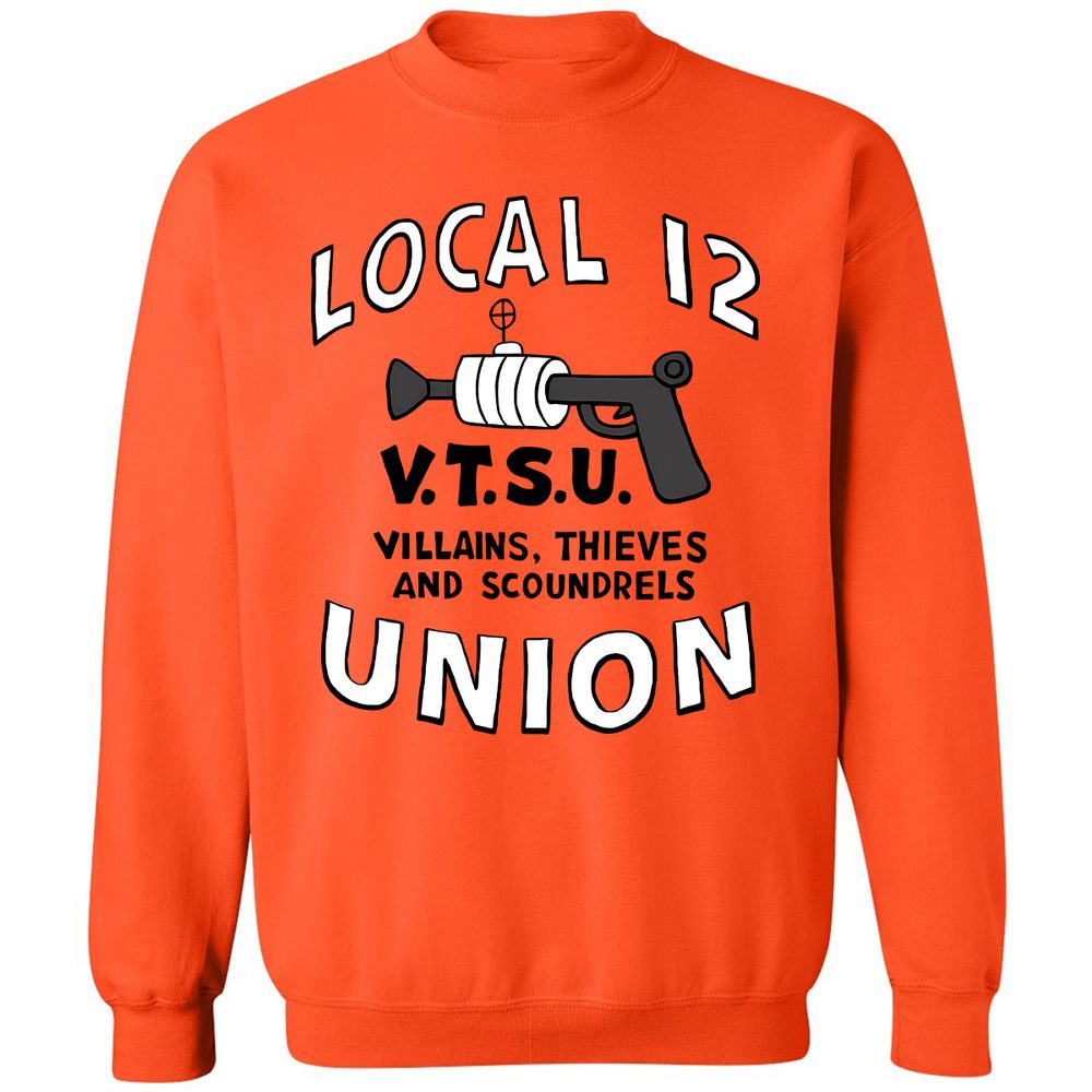 Classic Unisex Sweatshirt - 66ESD1WQ - Orange - 10