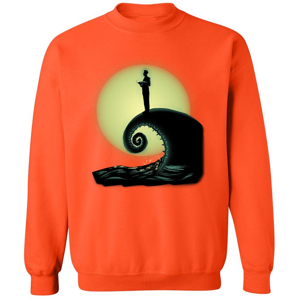 Classic Unisex Sweatshirt - DNMWWFCM - Orange - 10
