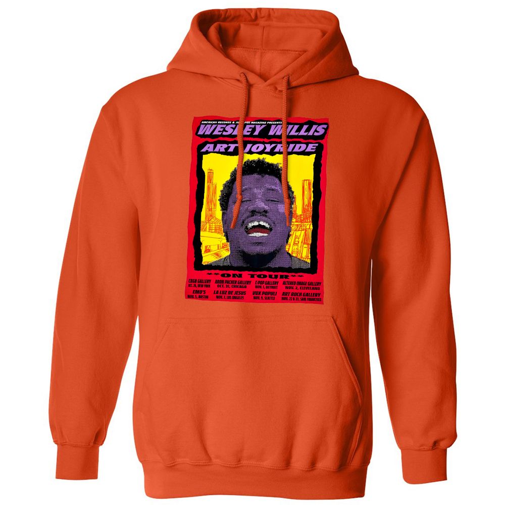 WESLEY WILLIS - ART JOYRIDE - Orange - 10