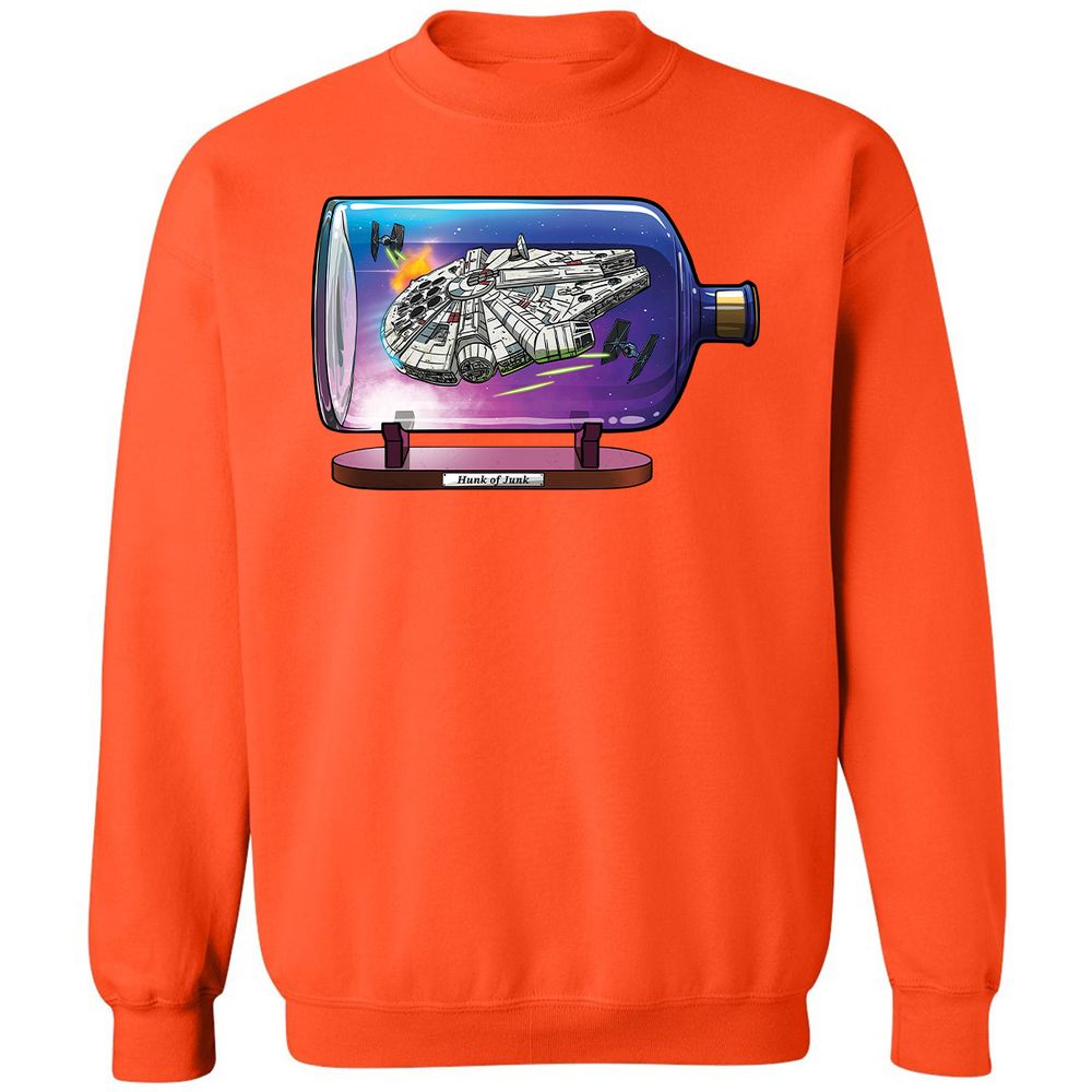 Classic Unisex Sweatshirt - RMNB113A - Orange - 10