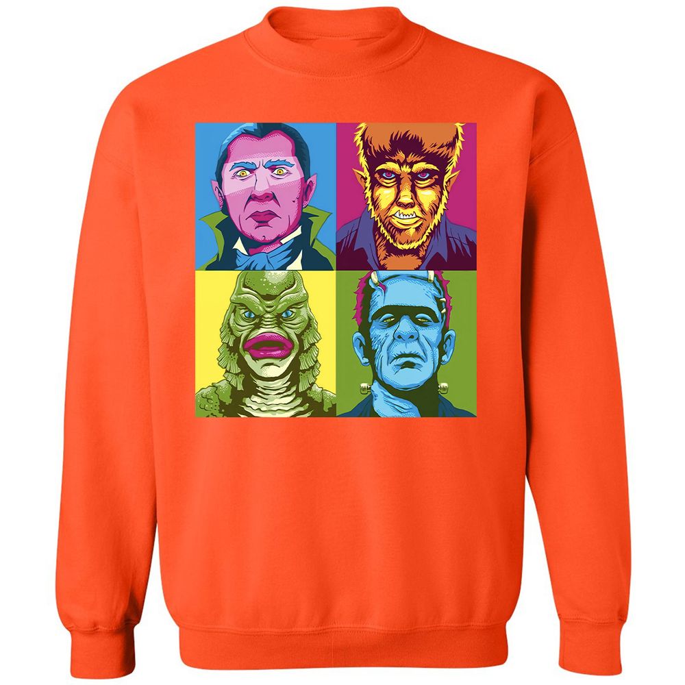 Classic Unisex Sweatshirt - K7KH9NB8 - Orange - 10