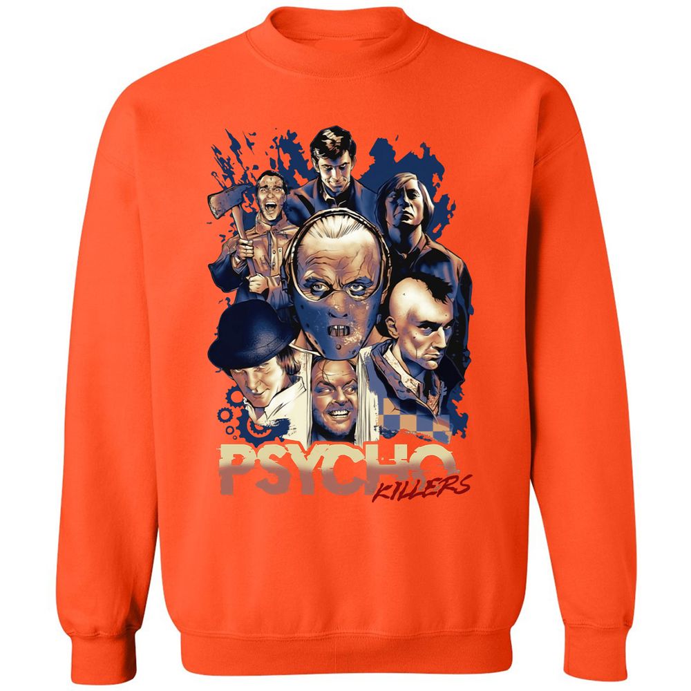 Classic Unisex Sweatshirt - 6B5EDCHM - Orange - 10