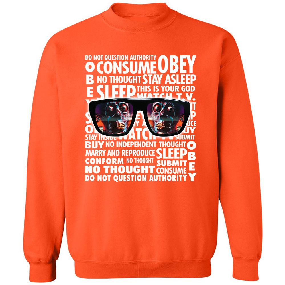 Classic Unisex Sweatshirt - GSC5G97X - Orange - 10