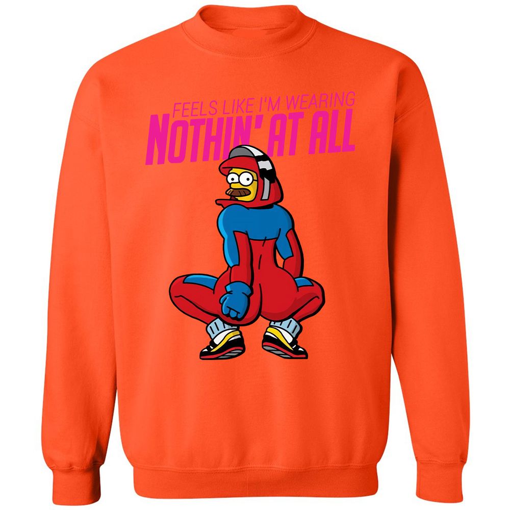 Classic Unisex Sweatshirt - LWBSH1Y3 - Orange - 10