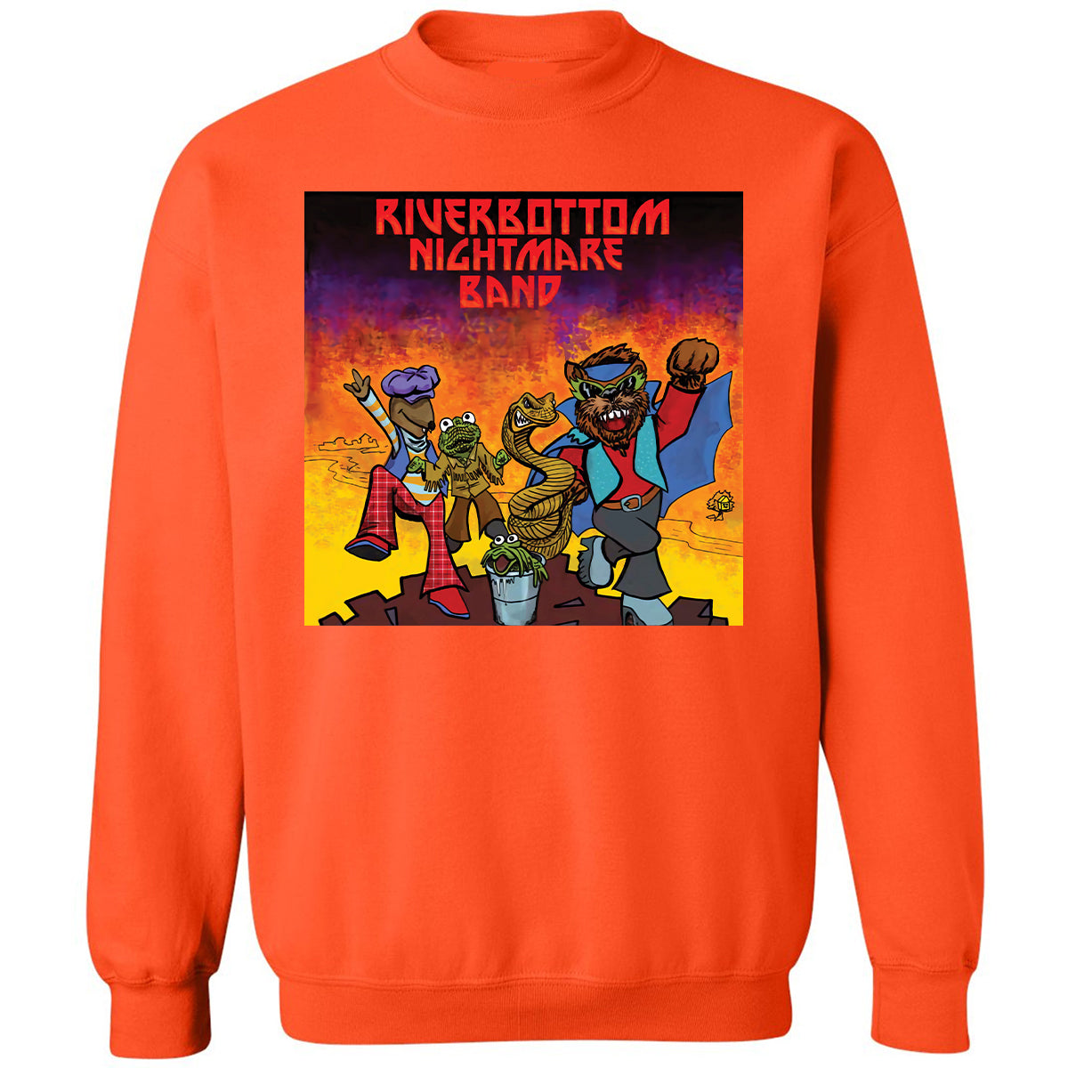 Classic Unisex Sweatshirt - 938SM2GU - Orange - 10