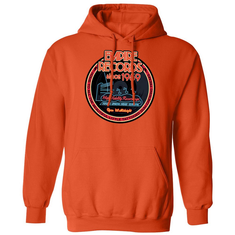 Classic Unisex Hoodie - BW6U9VPF - Orange - 10