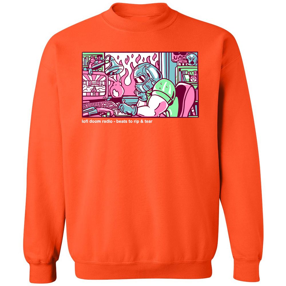 Classic Unisex Sweatshirt - UW24NGFY - Orange - 10