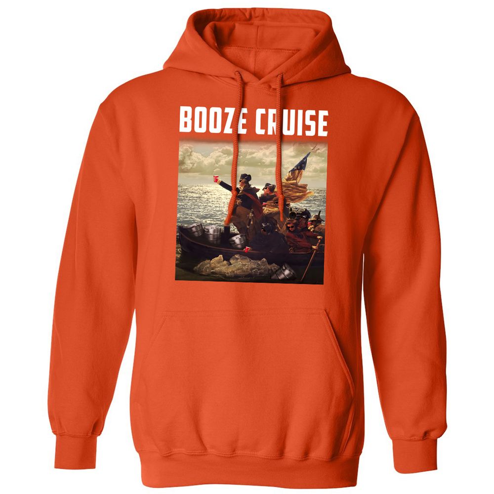 Classic Unisex Hoodie - 9455GQND - Orange - 10