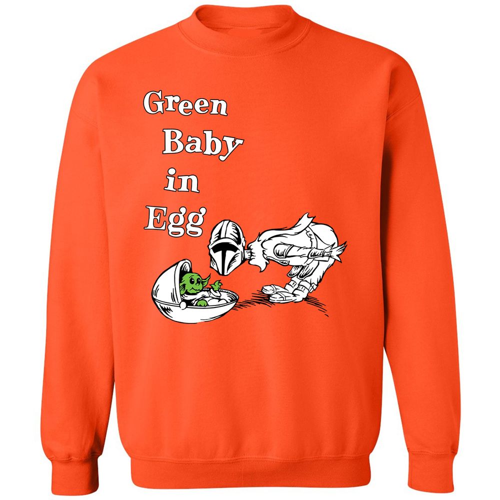 Classic Unisex Sweatshirt - RD84XU9A - Orange - 10