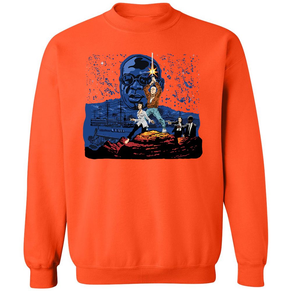 Classic Unisex Sweatshirt - 91UQAJW8 - Orange - 10