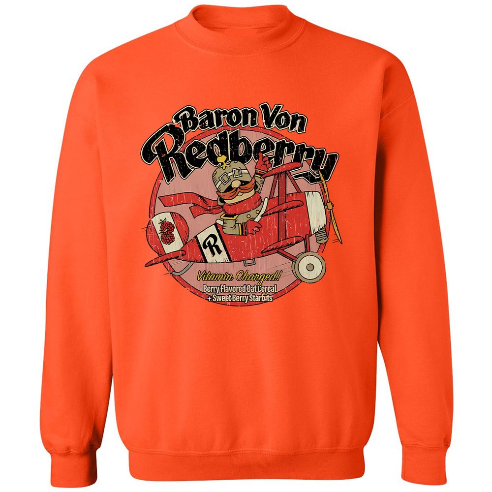 Classic Unisex Sweatshirt - 1JNZWBGM - Orange - 10