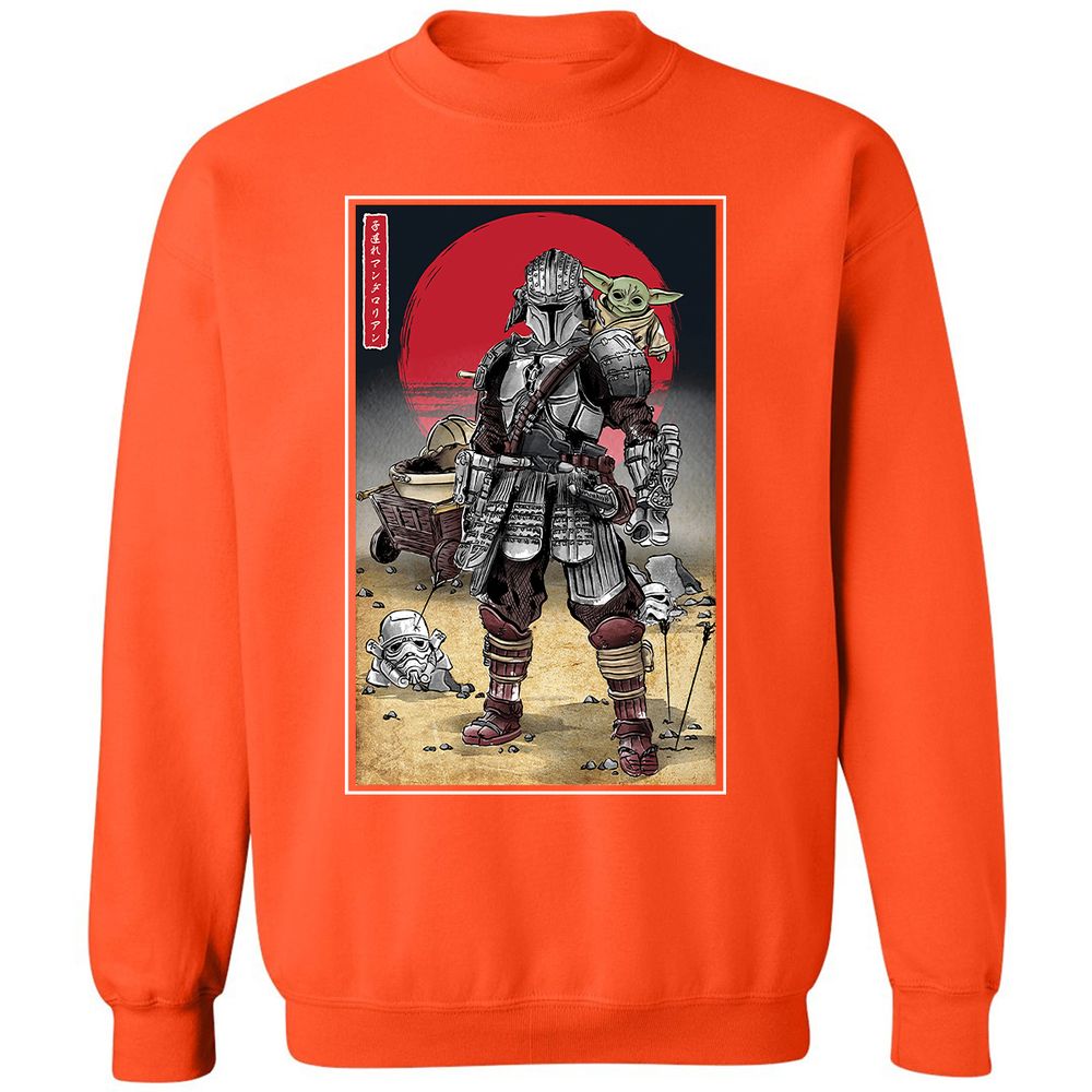 Classic Unisex Sweatshirt - KXRX6YDM - Orange - 10