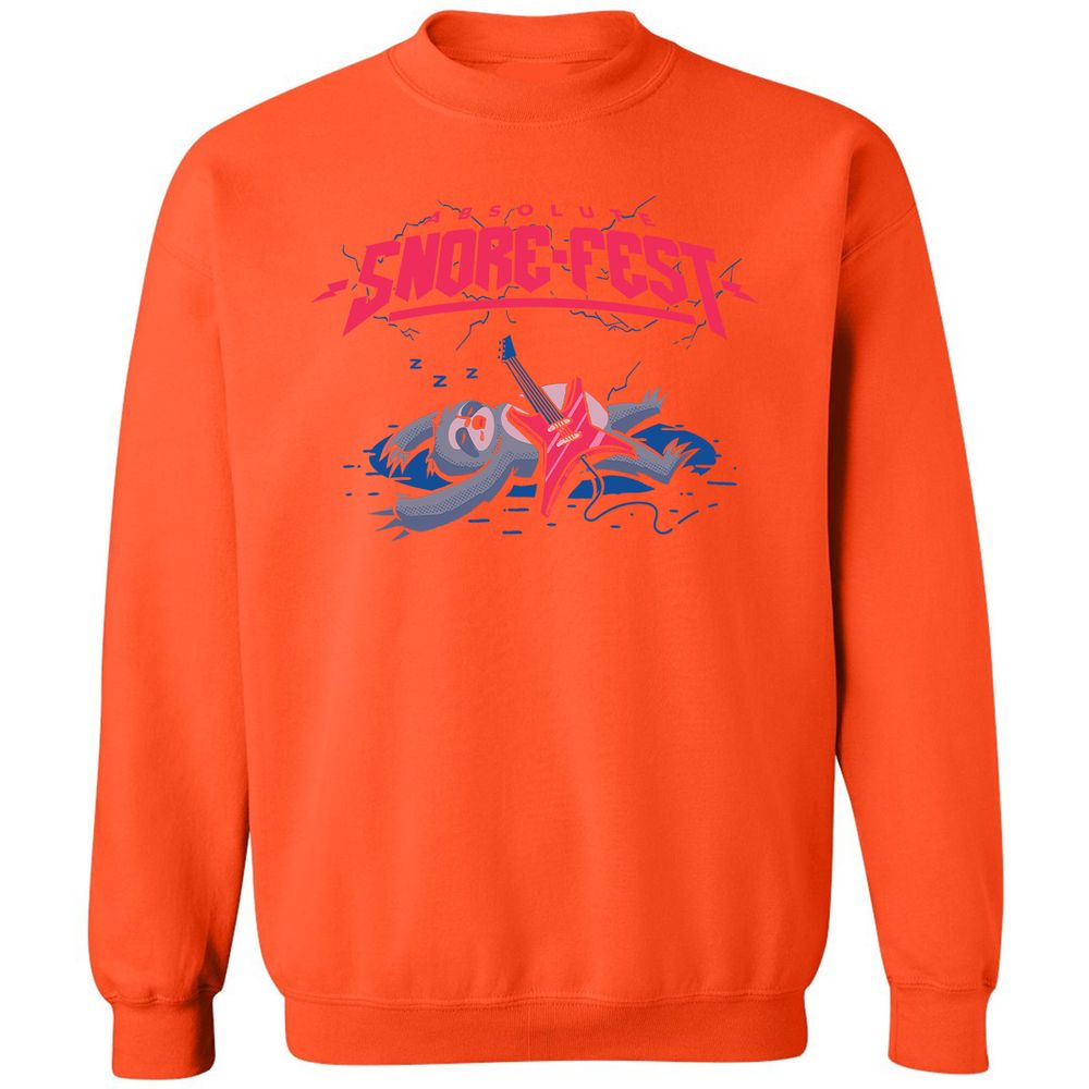 Classic Unisex Sweatshirt - TWJXW7B9 - Orange - 10