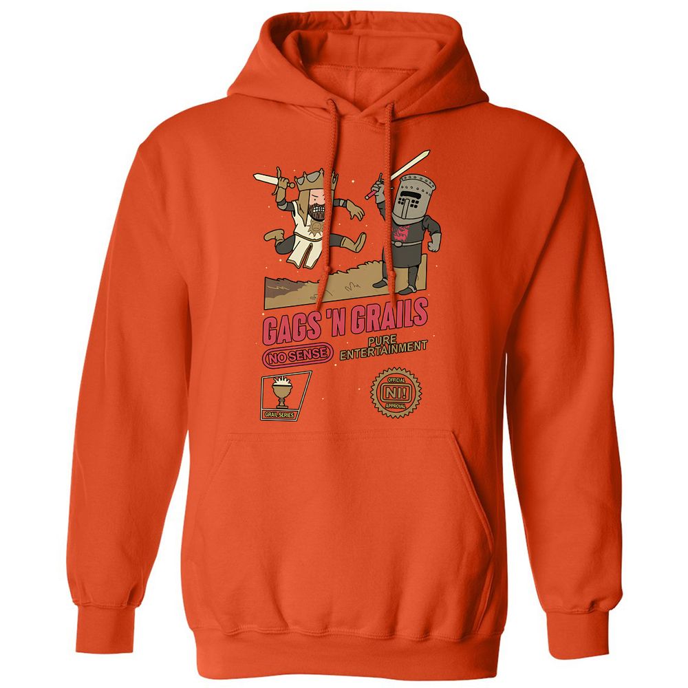 Classic Unisex Hoodie - X4DBB9YK - Orange - 10
