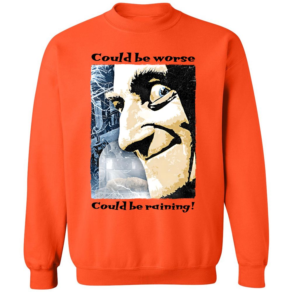 Classic Unisex Sweatshirt - RU3YHC6Q - Orange - 10