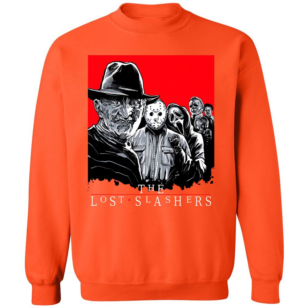 Classic Unisex Sweatshirt - PDCLUQNN - Orange - 10