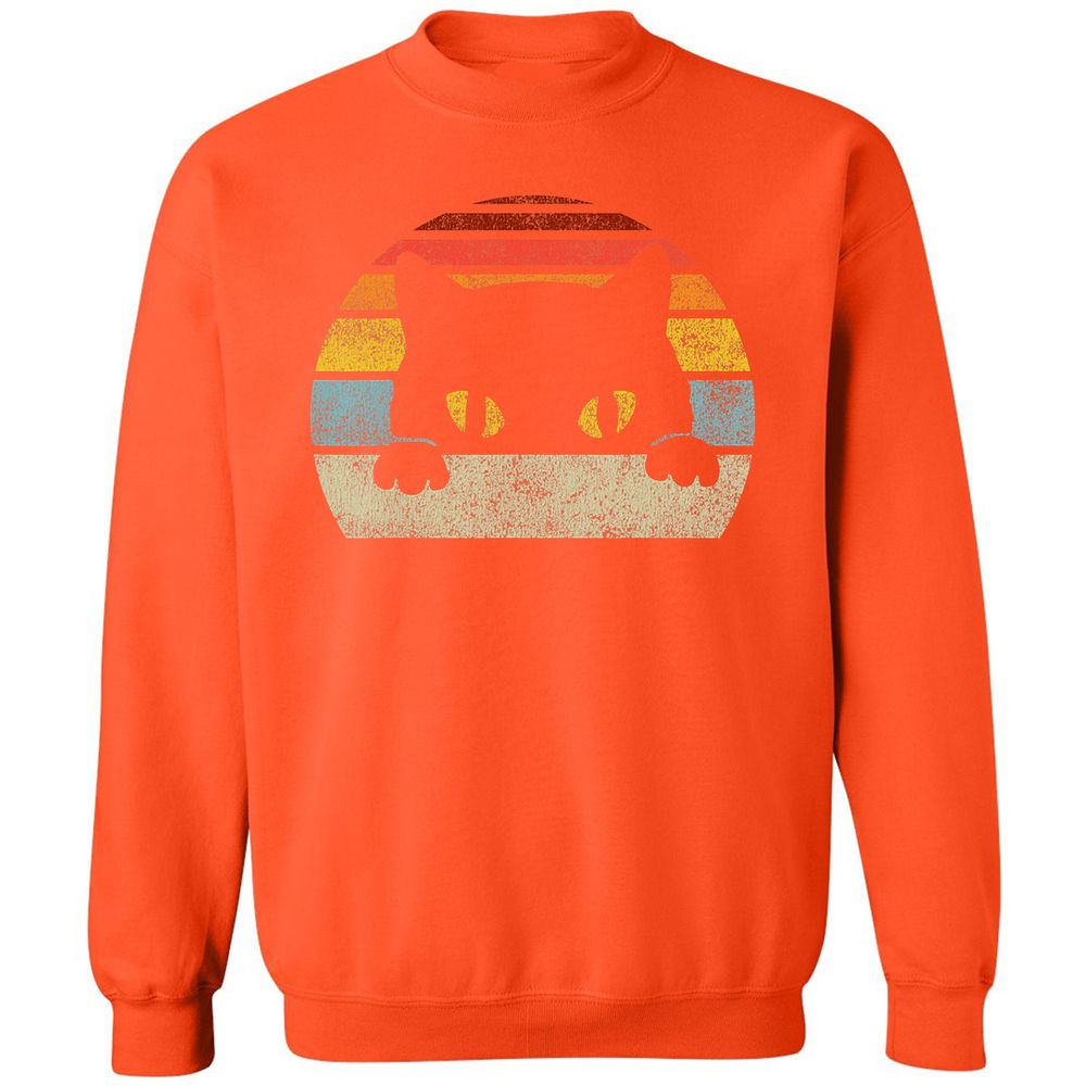 Classic Unisex Sweatshirt - 6Y9LTZCE - Orange - 10