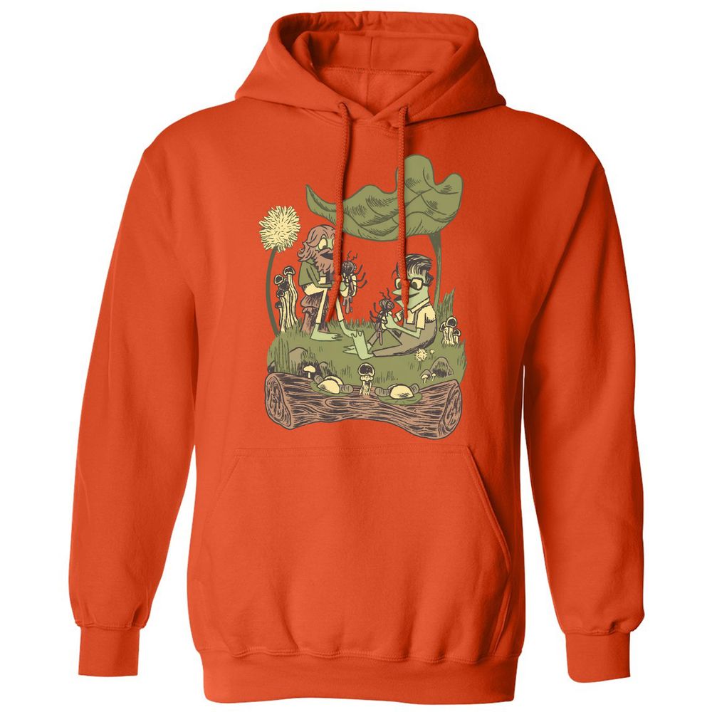 Classic Unisex Hoodie - 3Z4GM1SX - Orange - 10