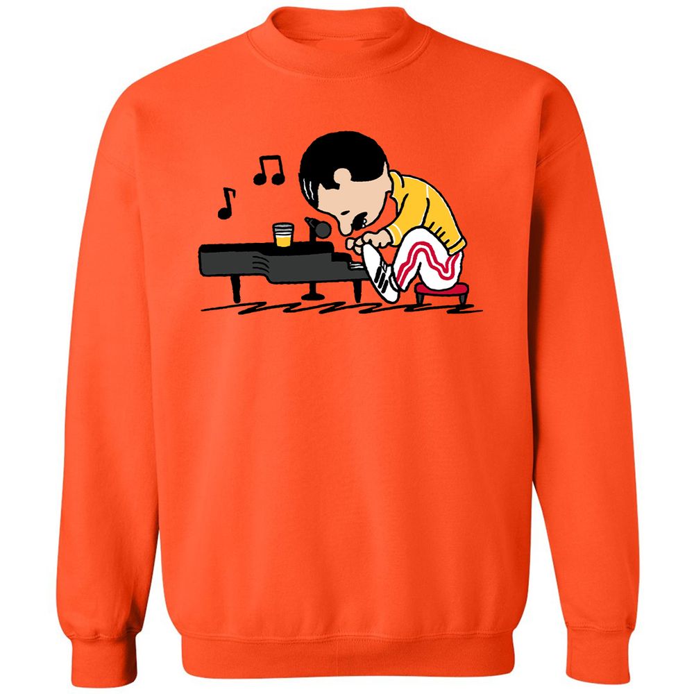 Classic Unisex Sweatshirt - PS4K6PGR - Orange - 10