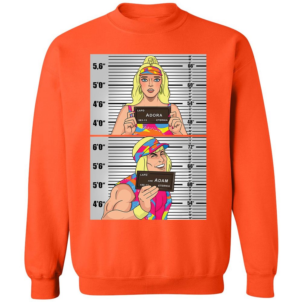 Classic Unisex Sweatshirt - M5J7DJD4 - Orange - 10
