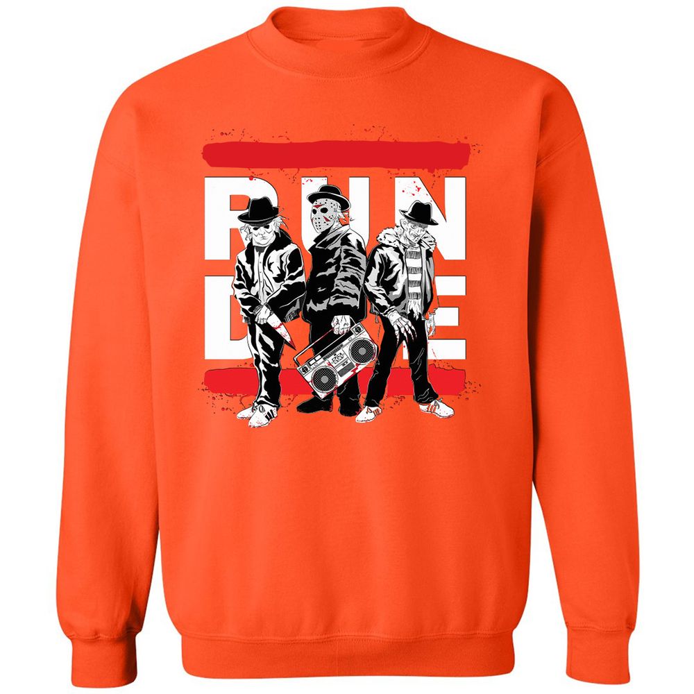Classic Unisex Sweatshirt - KXLUQ98H - Orange - 10