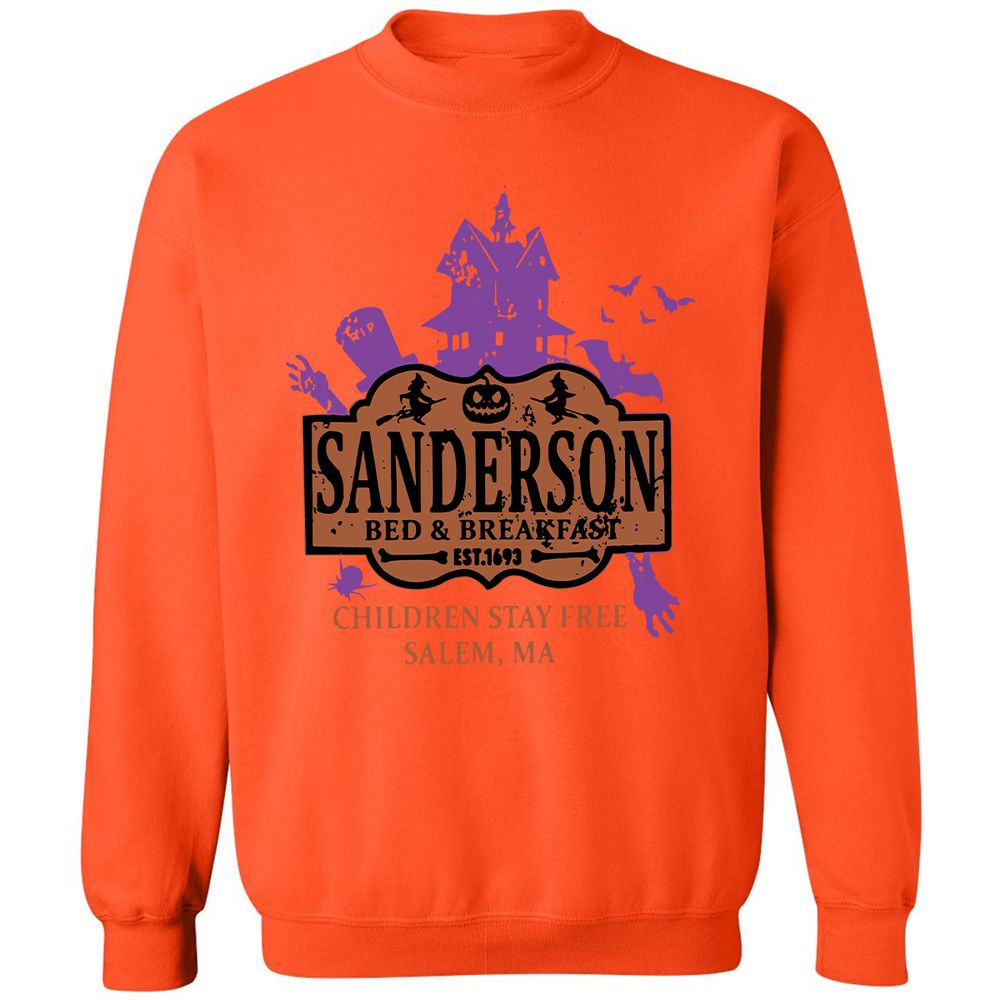 Classic Unisex Sweatshirt - DYB2JJV9 - Orange - 10